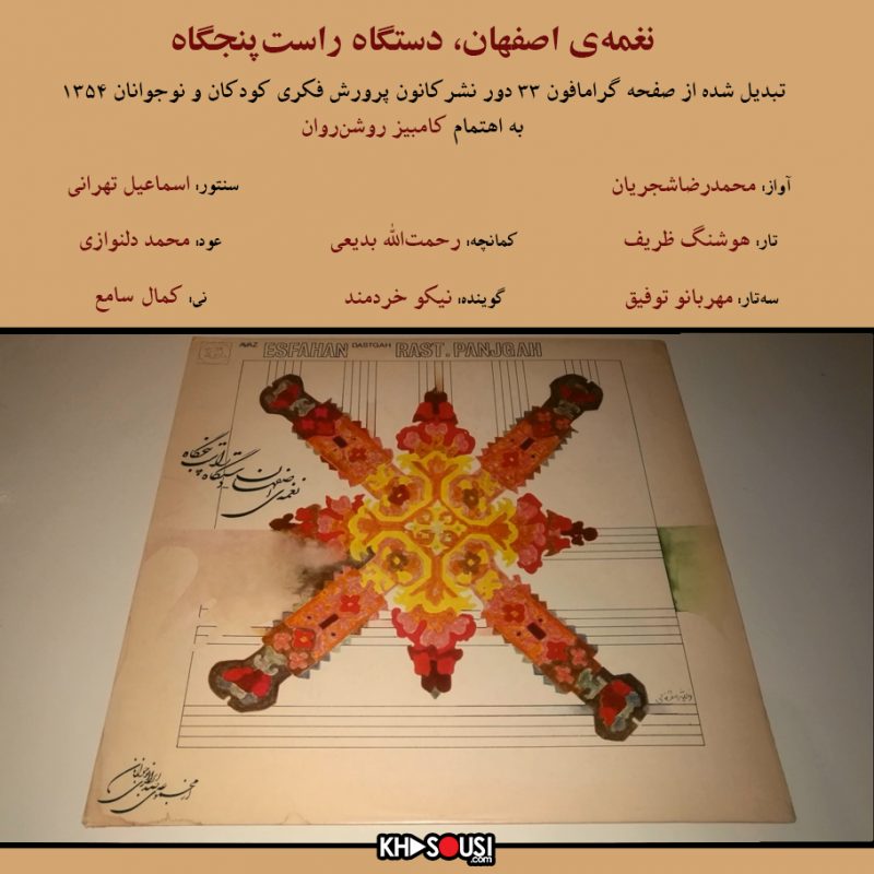 نغمه اصفهان، دستگاه راست‌پنجگاه